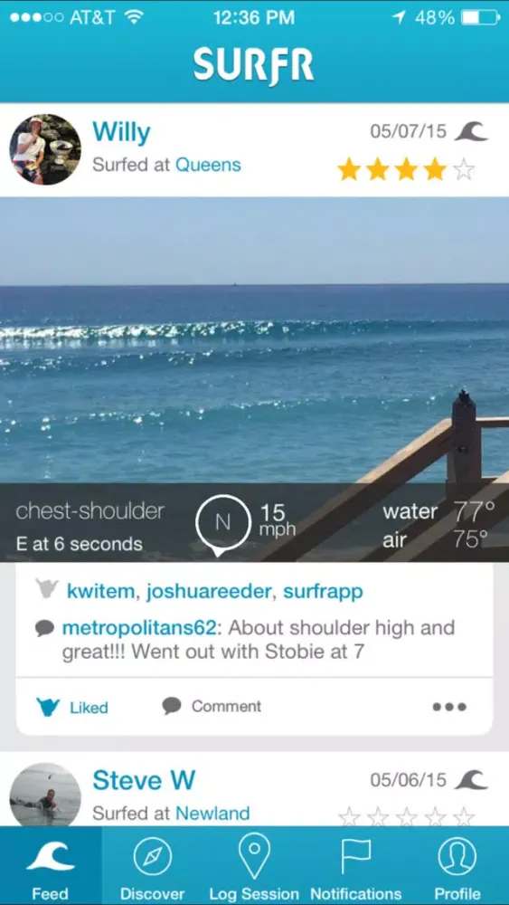 Surfr App | For Traveling Surfers Ekran Görüntüleri