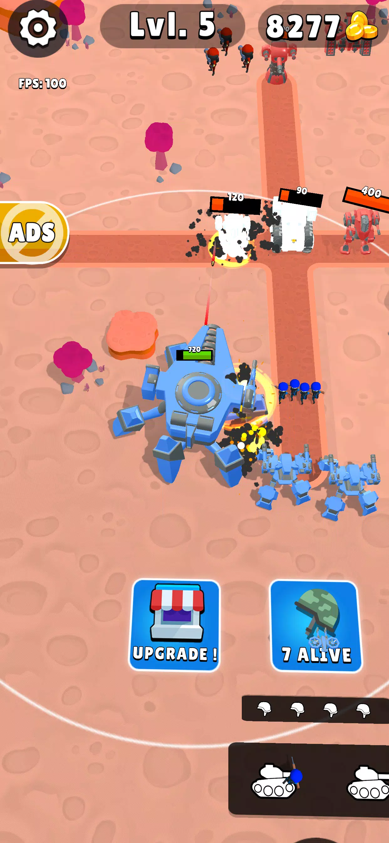 Mech War: Robot Army Screenshots