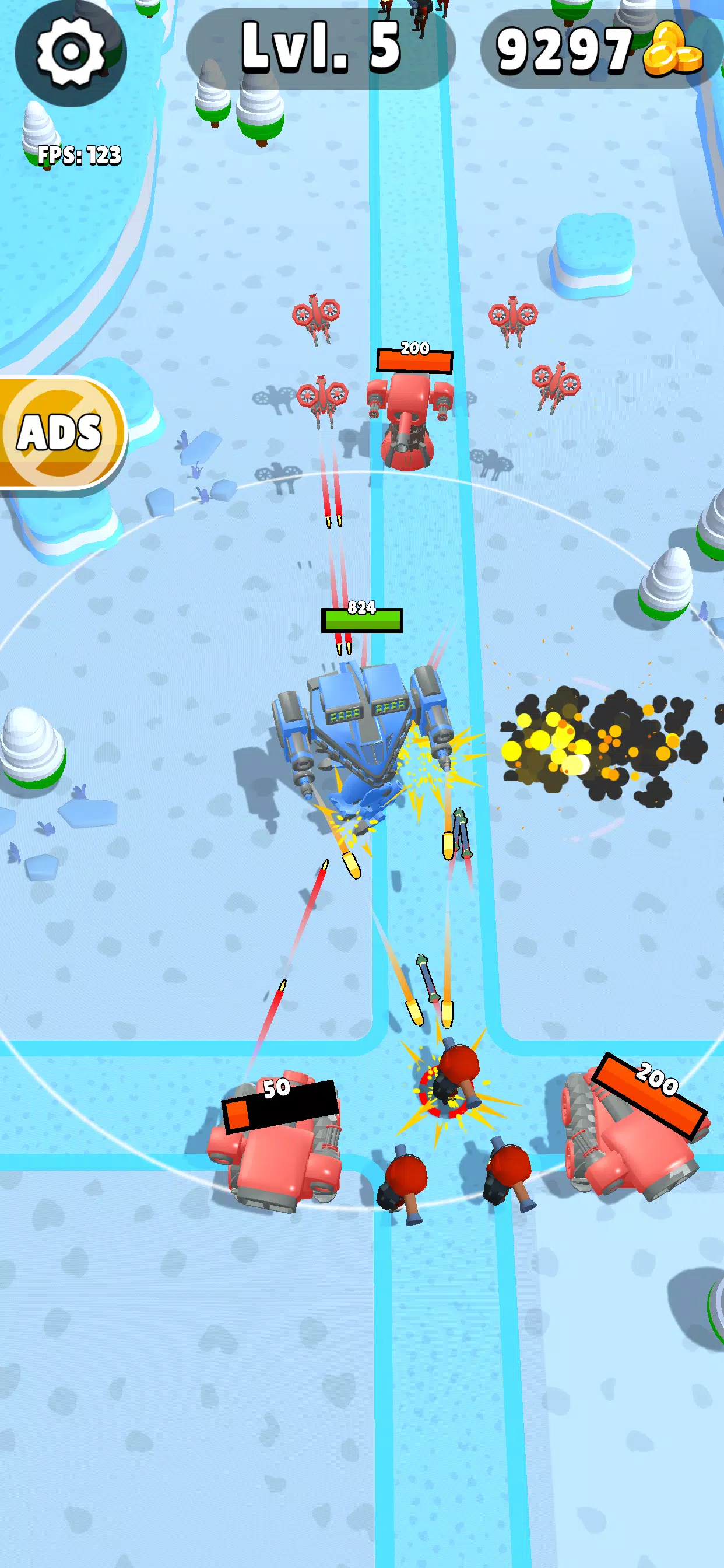 Mech War: Robot Army Screenshots