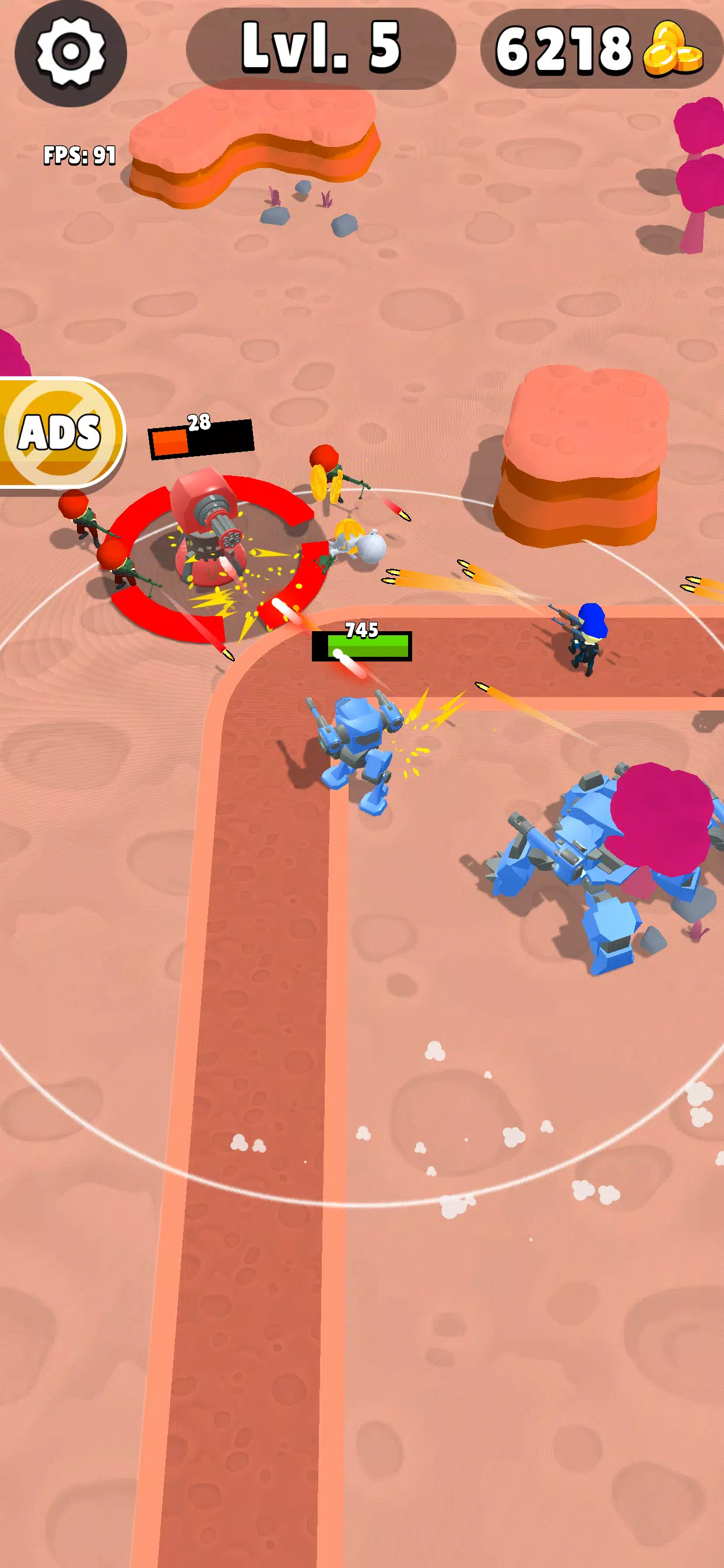 Mech War: Robot Army Screenshots