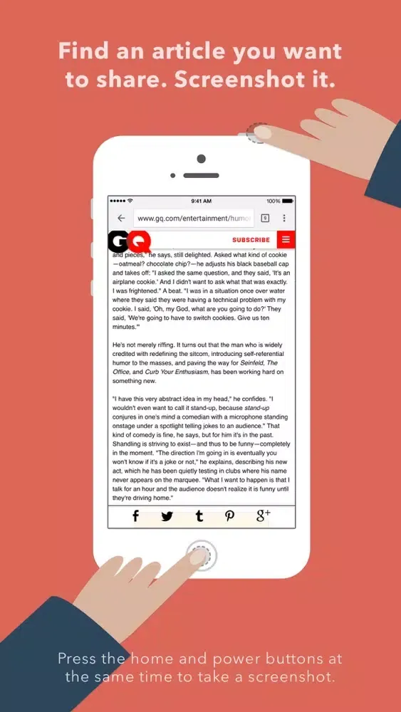 OneShot for Screenshots স্ক্রিনশট