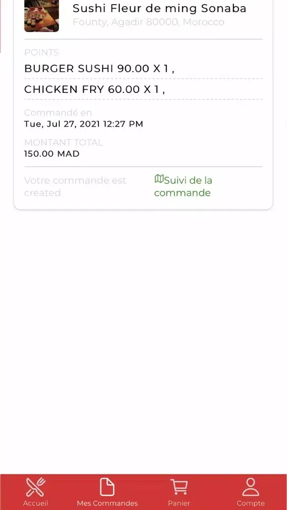 Restaurant Sushi Fleur de Ming应用截图