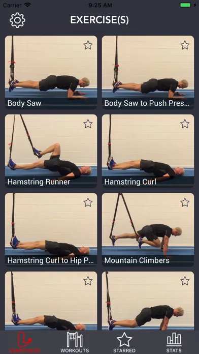 Capturas de pantalla de Suspension Isometrics Workouts