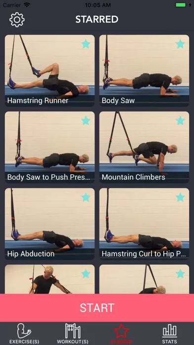 Capturas de pantalla de Suspension Isometrics Workouts