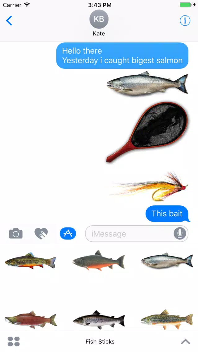 Fisher stickers應用截圖