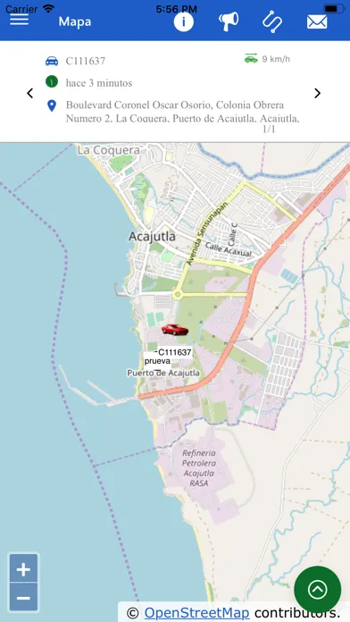 Скриншоты Ubica GPS