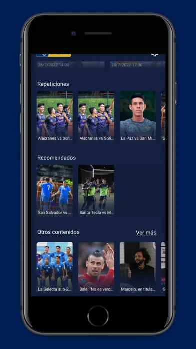 Tigo Sports El Salvador Screenshots