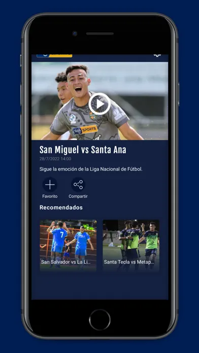 Tigo Sports El Salvador Screenshots