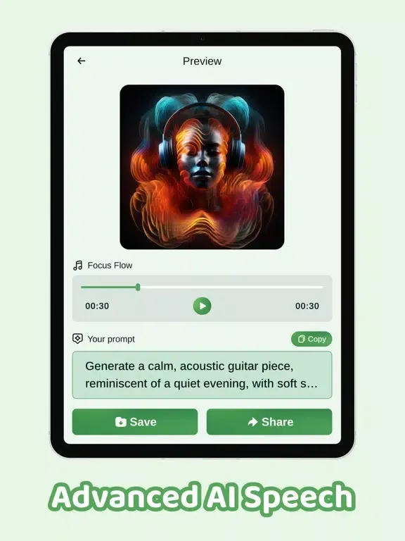 Captures d'écran de AI Music - AI Song Generator iPad 