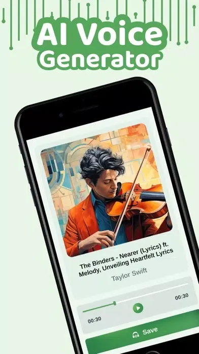Captures d'écran de AI Music - AI Song Generator