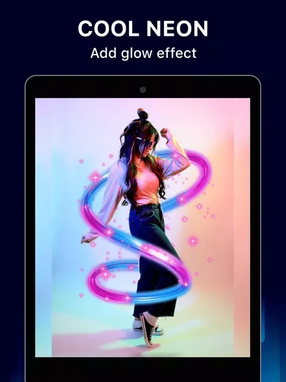 صور AI Neon Effect - Neon Art iPad 
