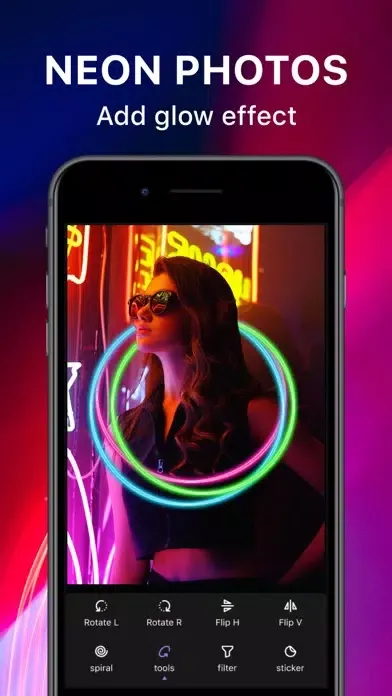 صور AI Neon Effect - Neon Art
