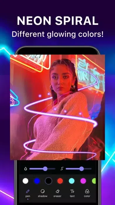صور AI Neon Effect - Neon Art