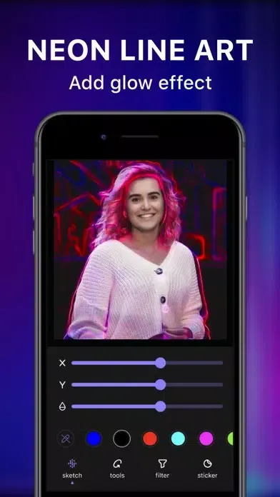 صور AI Neon Effect - Neon Art
