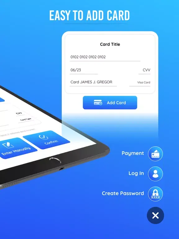 Autofill Password Manager iPad  স্ক্রিনশট