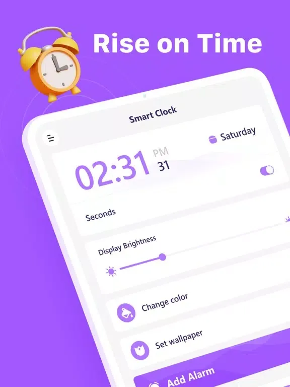 Smart Alarm Clock -SleepSounds iPad 应用截图