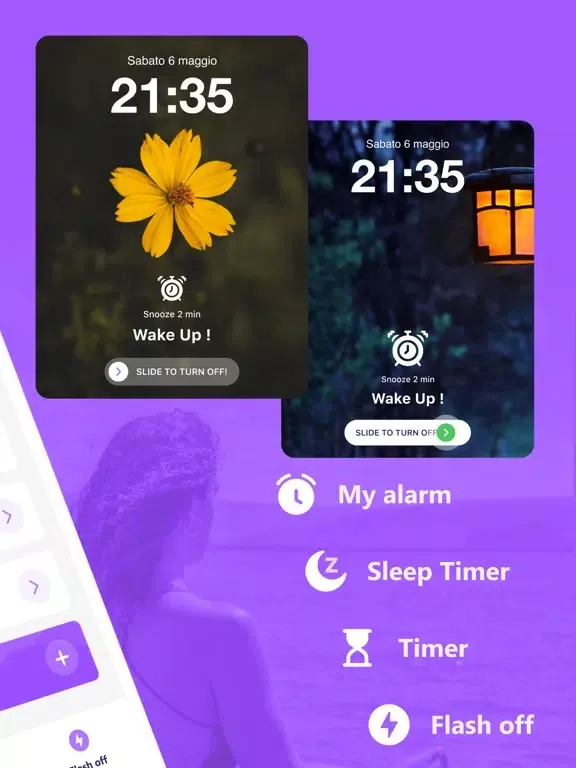 Smart Alarm Clock -SleepSounds iPad 应用截图