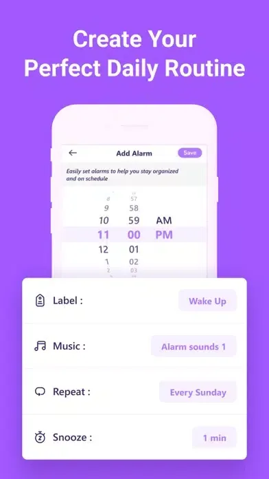 Smart Alarm Clock -SleepSounds应用截图