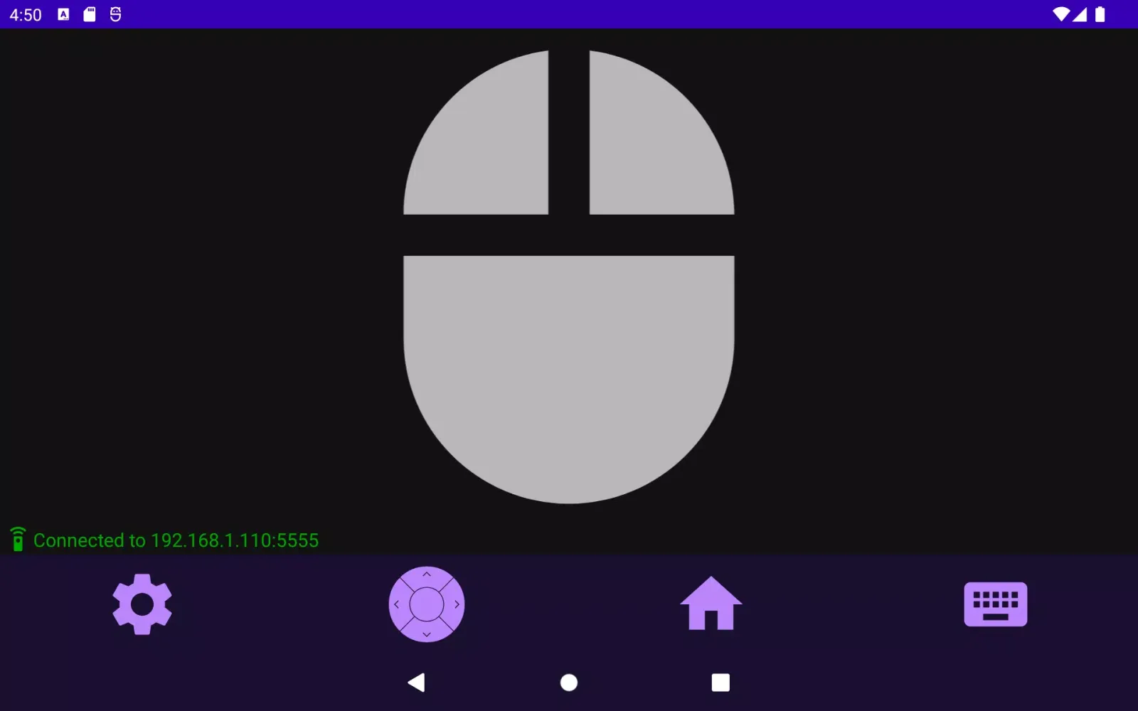 Android TV ADB Mouse Keyboard 스크린샷