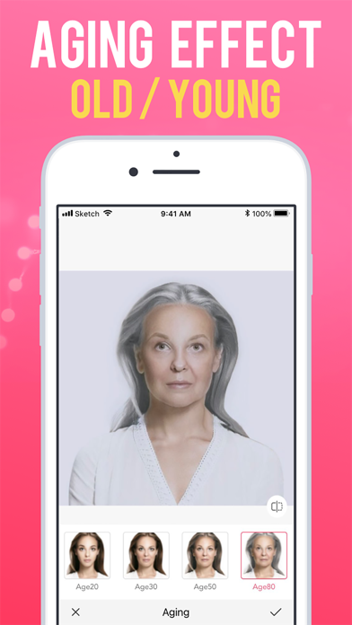 Screenshot di Face Aging Pro - Photo Editor