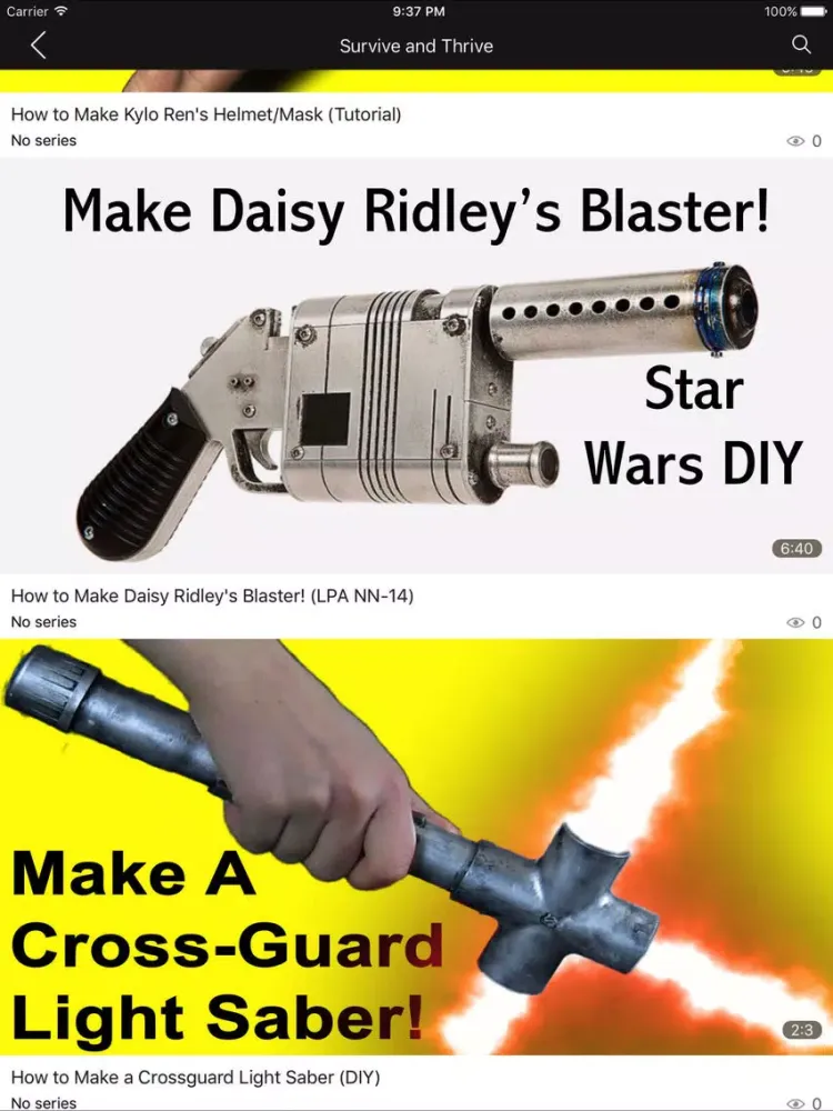 Academy:About Star Wars iPad  Screenshots