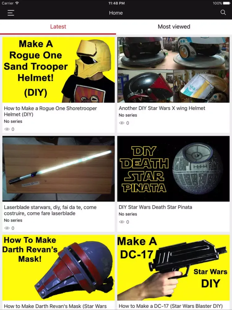 Academy:About Star Wars iPad  Screenshots