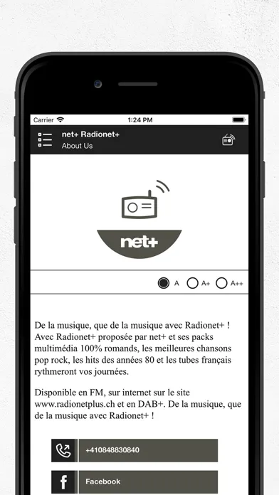 net+ RadioNet+ Screenshots