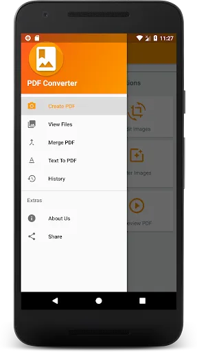 Ảnh chụp màn hình của PDF CONVERTER: IMAGES TO PDF