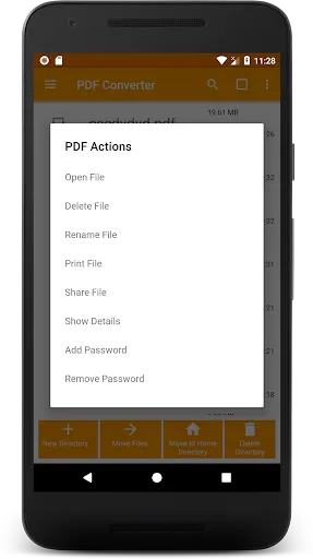 Ảnh chụp màn hình của PDF CONVERTER: IMAGES TO PDF