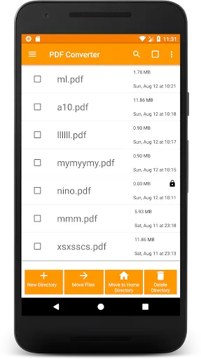 Ảnh chụp màn hình của PDF CONVERTER: IMAGES TO PDF