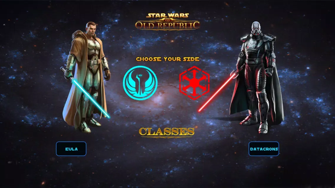 Ảnh chụp màn hình của Classes for SWTOR