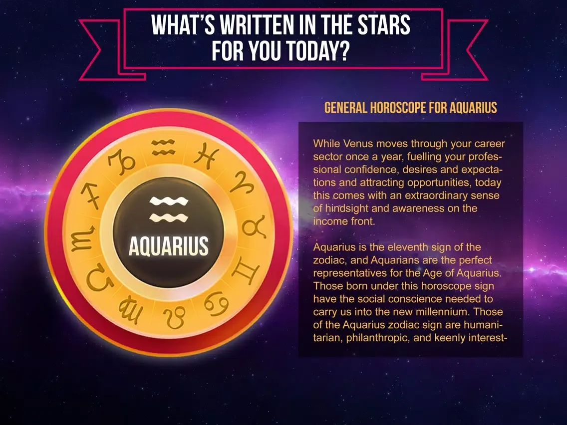 Tangkapan skrin Astrology⊱ iPad 