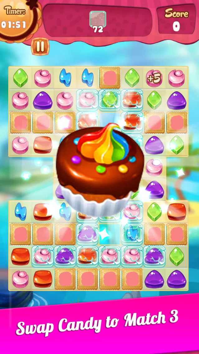 Sweet Candy - New Match 3 Puzzle Game with Friends Screenshots