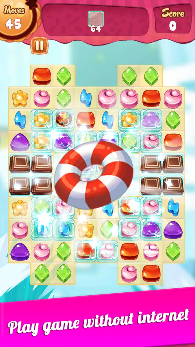 Sweet Candy - New Match 3 Puzzle Game with Friends Screenshots