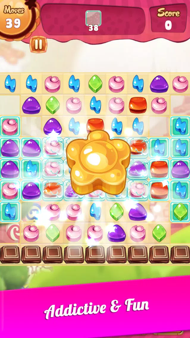 Sweet Candy - New Match 3 Puzzle Game with Friends Screenshots