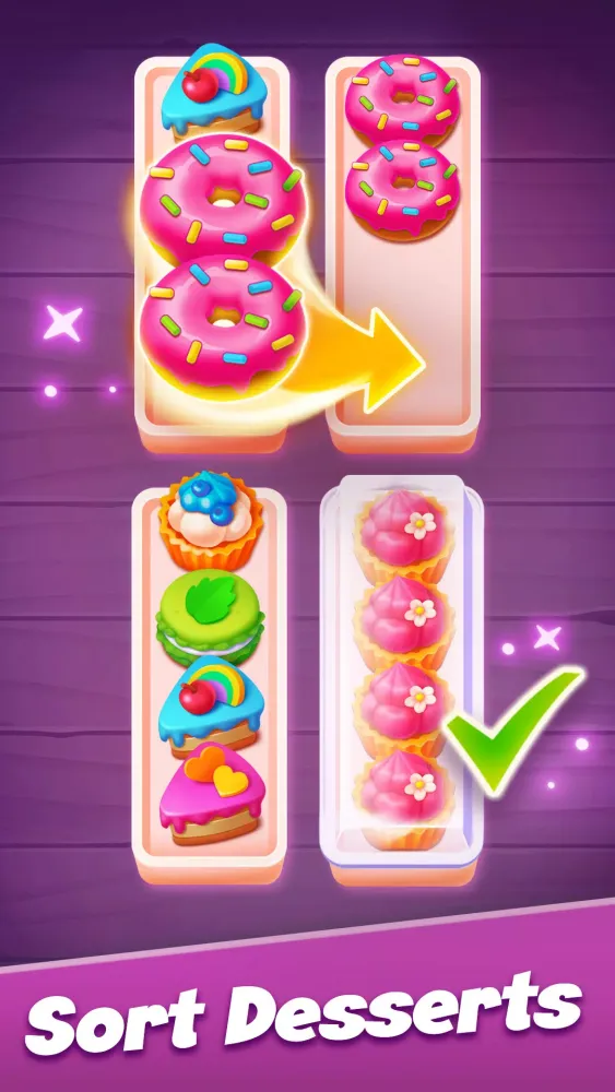Sweet Sort Ekran Görüntüleri