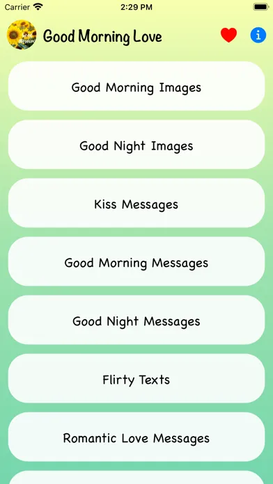 Good Morning Love Messages应用截图