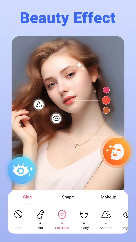 Capturas de pantalla de Beauty Camera & Makeup Stylist