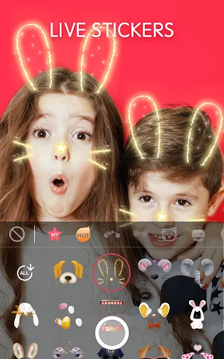 Face Camera: Live Stickers Screenshots
