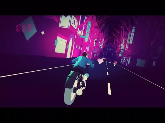 Ảnh chụp màn hình của Sayonara Wild Hearts iPad 