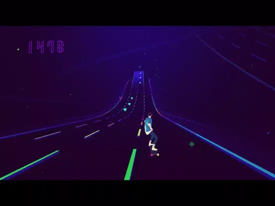 Ảnh chụp màn hình của Sayonara Wild Hearts iPad 