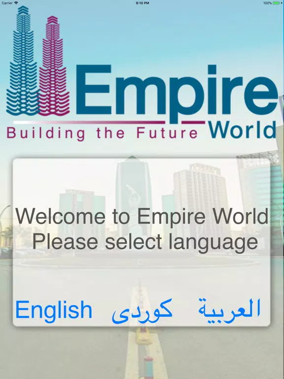 Tangkapan layar Empire World - Erbil iPad 