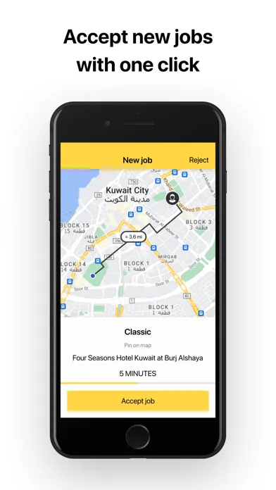 Swift Driver App Ekran Görüntüleri