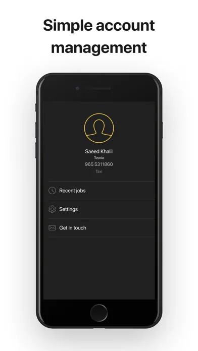 Swift Driver App Ekran Görüntüleri