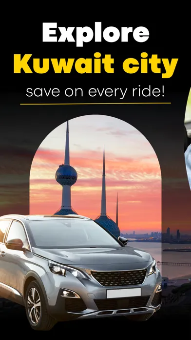 Capturas de pantalla de Swift: Kuwait Taxi App