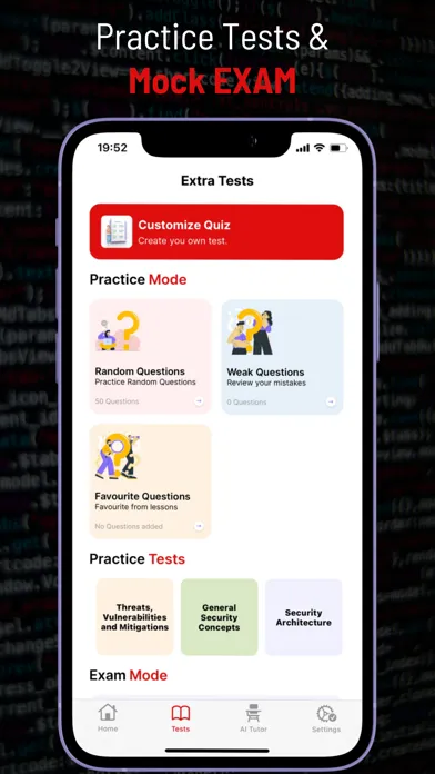 Screenshot di CompTIA Security+ 601 701 Prep
