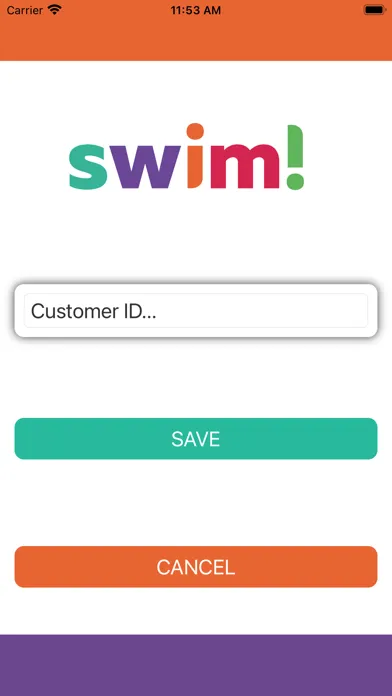 Screenshot di swim!