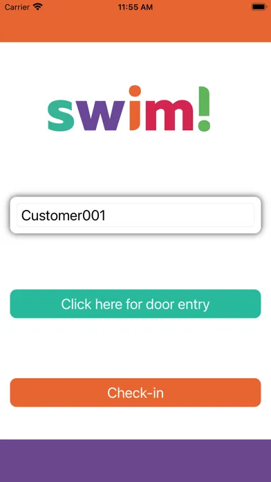 Screenshot di swim!