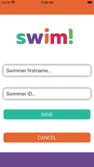 Screenshot di swim!