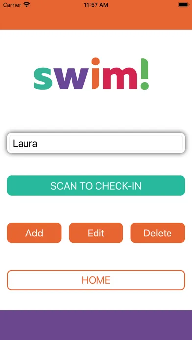 Screenshot di swim!